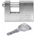 Λουκέτο Τάκου Abus Titalium Monobloc 98TI Αλουμινίου με Κλειδί Ασφαλείας