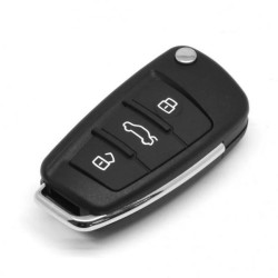 Τηλεκοντρόλ τύπου Audi A1 / Q3  με 3 κουμπιά MEGAMOS AES 48 - 8X0 837 220D 