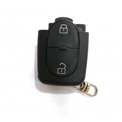 Κέλυφος Τηλεκοντρόλ Αυτοκινήτου Τύπου Audi στρόγγυλο με δύο Κουμπιά