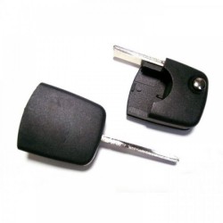 Κέλυφος Κλειδιού Αυτοκινήτου Τύπου Audi Oval με Υποδοχή Chip - Λεπίδα HU66