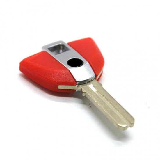 Κέλυφος Κλειδιού Μηχανής Bmw με Υποδοχή για Chip Immobilizer - Κόκκινο