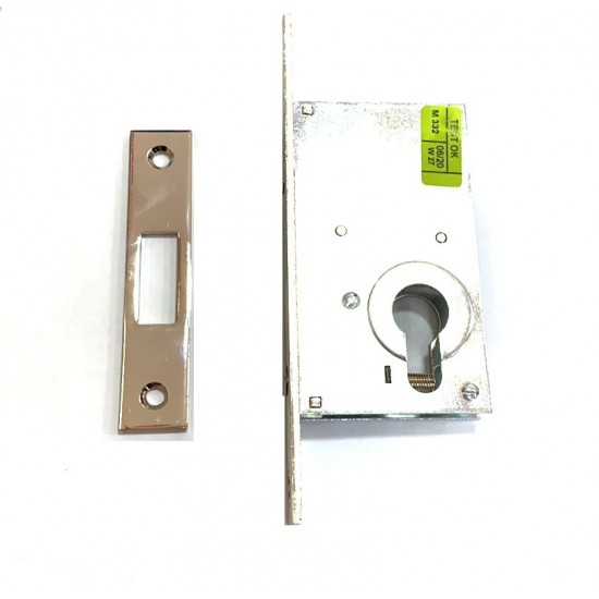 Cisa 45110 Κλειδαριά Παπαγαλάκι για Συρόμενες Πόρτες με Υποδοχή για Κύλινδρο