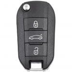 Κέλυφος Κλειδιού Citroen με 3 Κουμπιά Αναδιπλώμενο - Λάμα HU83