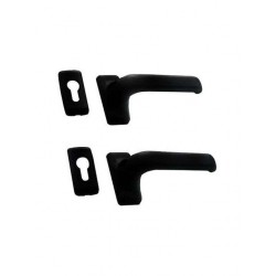 Domus 6110 Πόμολο Πόρτας Ζεύγος με Μεταλλική Ροζέτα