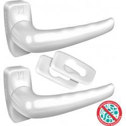 Σετ Αντιμικροβιακά πόμολα Domus 6210 Euro με ροζέτα