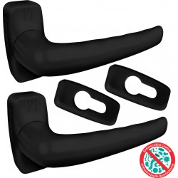 Σετ Αντιμικροβιακά πόμολα Domus 6210 Euro με ροζέτα