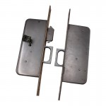 Halz ART 800 Κλειδαριά Δίφυλλης Συρόμενης Πόρτας με Γάντζο