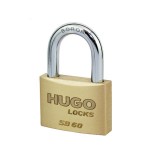 Ορειχάλκινο Λουκέτο Hugo SB με Δύο Κλειδιά