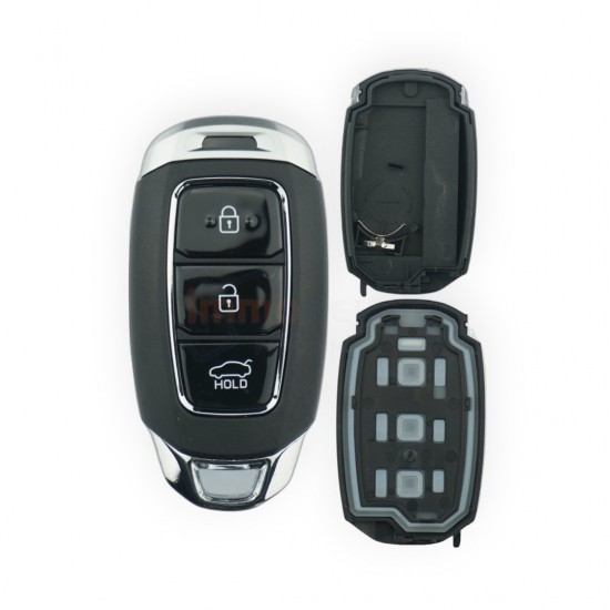 Κέλυφος Smartkey Τηλεκοντρόλ Αυτοκινήτου τύπου Type 2 Hyundai  με 3 Κουμπιά