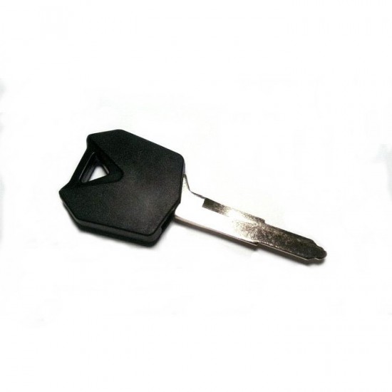 Κέλυφος Κλειδιού Μηχανής Kawasaki με Υποδοχή για Chip Immobilizer- Μαύρο