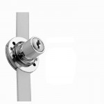 KRS 170249 Κλειδαριά Συρταριέρας με Ντίζα 19x20mm