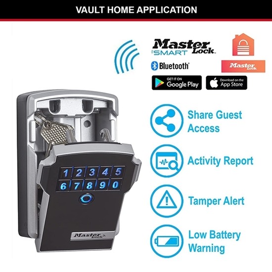 Κλειδοθήκη Masterlock Select Access Smart 5441D με Bluetooth