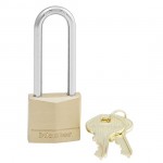 Μακρύλαιμο Ορειχάλκινο Λουκέτο Masterlock με Διπλό Κλείδωμα