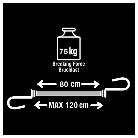 Masterlock 3034EURDAT Xταπόδι Μεγάλης Αντοχής με διπλό Γάντζο