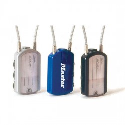 Λουκέτο Συνδυασμού 3ων Ψηψίων Masterlock με Ταμπελάκι