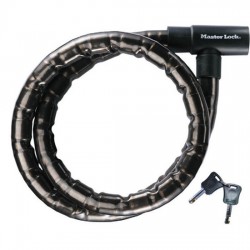 Κλειδαριά Ασφαλείας - Κουλούρα Μηχανής Masterlock 8218D με Κλειδί Κρυπτοναιτ