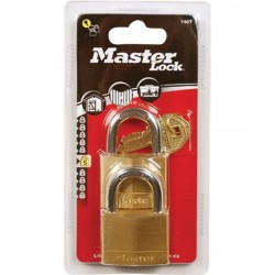 Σετ 2 Λουκέτα 30mm Masterlock 130T με το Ίδιο Κλειδί