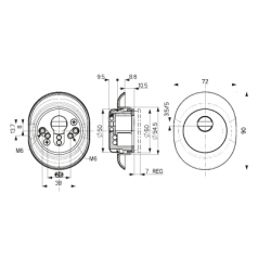 Defender Mottura DF082 Precision Θωρακισμένης Πόρτας