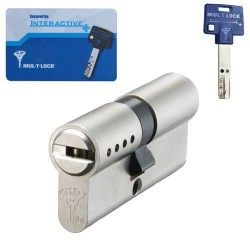 Mul-t-lock MTL600 Κύλινδρος Ασφαλείας Θωρακισμένης Πόρτας με Κάρτα - 80mm(30x50)