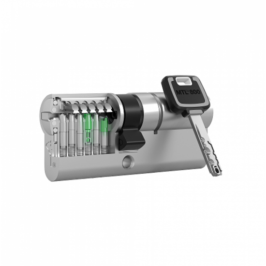 Mul-t-lock MT5 + Κύλινδρος Υψηλής Ασφάλειας με Πατενταρισμένη Μαγνητική Μπίλια στο Κλειδί