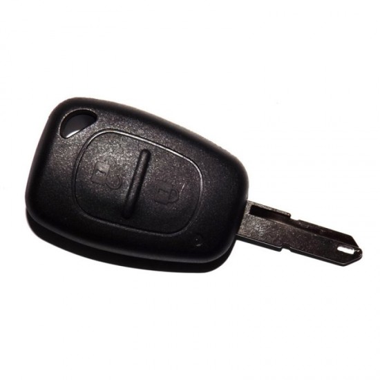 Κέλυφος Κλειδιού Αυτοκινήτου Nissan με 2 Κουμπιά - Λεπίδα NE73