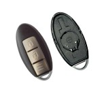 Κέλυφος Τηλεκοντρόλ Smartkey τύπου Nissan με 2 Κουμπιά - Λεπίδα NSN14
