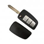 Κέλυφος Τηλεκοντρόλ Nissan με 3 Κουμπιά Αναδιπλούμενο- Λάμα NSN14