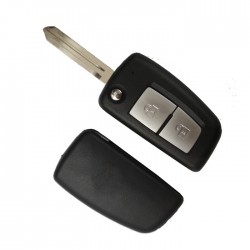 Κέλυφος Τηλεκοντρόλ Nissan με 2 Κουμπιά Αναδιπλούμενο - Λάμα NSN14