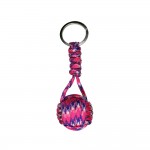 Μπρελόκ Monkey Fist Fuxia-Purple-White