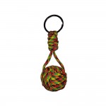 Μπρελόκ Monkey Fist - Green-Yellow-red