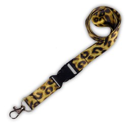 Μπρελόκ Ιμάντας Λαιμού - Animal Print