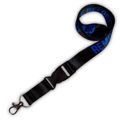 Μπρελόκ Ιμάντας Λαιμού RBF - Black Blue