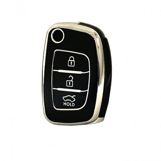 Προστατευτική Θήκη TPU Κλειδιού τύπου Hyundai - Kia με 3 κουμπιά - Χωρίς Λαμπάκι