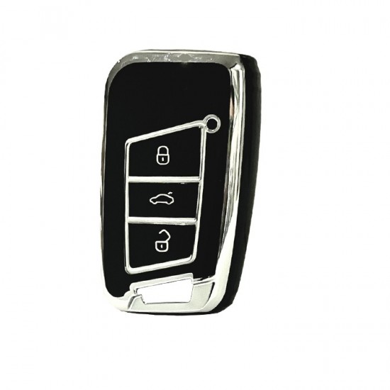 Προστατευτική Θήκη TPU SmartKey Κλειδιού τύπου Volkswagen με 3 κουμπιά