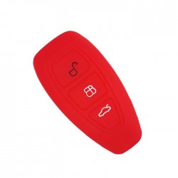 Θήκη Σιλικόνης Κλειδιού Αυτοκινήτου Ford (smartkey) με 3 κουμπιά 