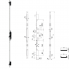 OMEC 1500 Κλειδαριά 3ων Σημείων Μαχαιρωτή 35mm
