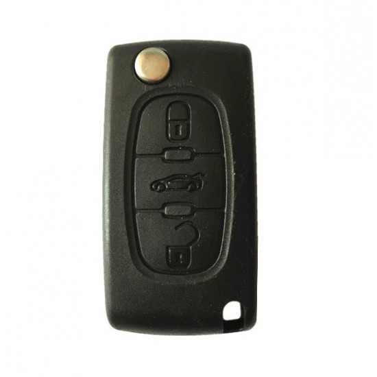 Τηλεκοντρόλ τύπου Peugeot 207,307 και 308 με 3 κουμπιά Αναδιπλούμενο