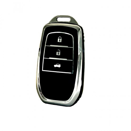 Προστατευτική Θήκη TPU Κλειδιού Αυτοκινήτου τύπου Toyota Smartkey με 3 κουμπιά