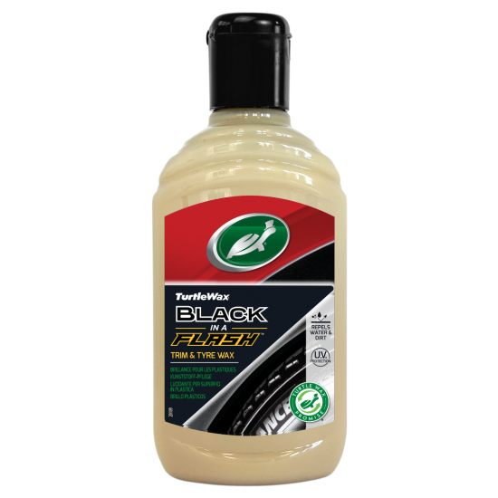 Turtle Wax Black in A Flash Gel 300ml