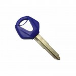 Κέλυφος Κλειδιού Μηχανής Yamaha με Υποδοχή για Chip Immobilizer - Μπλε