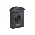 Γραμματοκιβώτιο Εξωτερικού Χώρου Technomax Genziana - Μαύρο