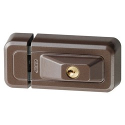 Abus 3010 Κλειδαριά Ασφαλείας για Ανοιγόμενα Κουφώματα Αλουμινίου - Καφέ