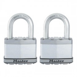 Σετ 2 Λουκέτα Masterlock M5EURT Excell Υψίστης Ασφάλειας 50mm με το ίδιο κλειδί