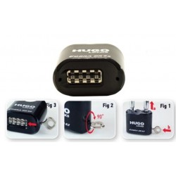 Ατσάλινο Λουκέτο με Συνδυασμό 4ων ψηφίων Hugo Cobra DR62