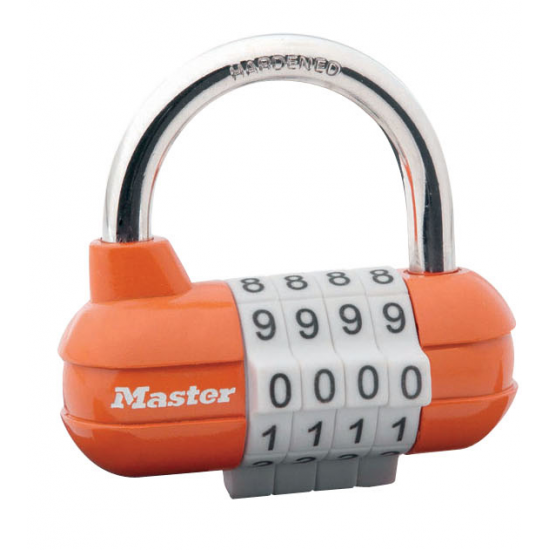 Λουκέτο Συνδυασμού Masterlock 1523D με Αριθμούς 