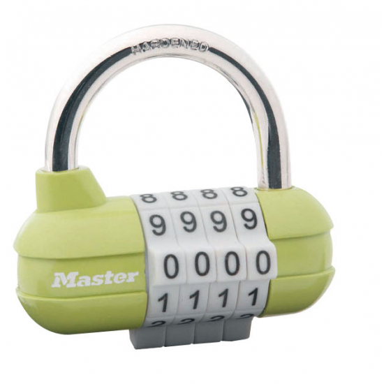 Λουκέτο Συνδυασμού Masterlock 1523D με Αριθμούς 