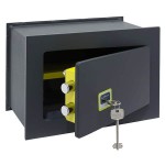 Arregui Ideal 281310 Εντοιχιζόμενο Χρηματοκιβώτιο Τοίχου με Κλειδί 