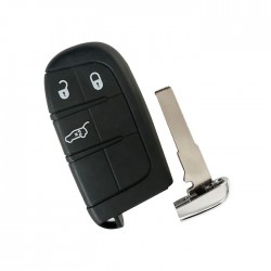 Κέλυφος Κλειδιού Αυτοκινήτου Smartkey τύπου Jeep με 3 κουμπιά