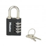 Masterlock 7641EURD Λουκέτο Συνδυασμού 4ων Ψηφίων με Κλειδί