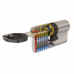 Κύλινδρος Ασφαλείας  Assa Abloy Tesa ΤΧ7P με 5 Κλειδιά & Κάρτα Ιδιοκτησίας 